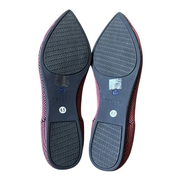 NWOB- Rothy’s The point Rose Double Stitch flats - Picture 5 of 7